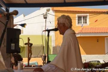 Misa y procesión religiosa en La Viña (Foto Francisco Javier Santana)